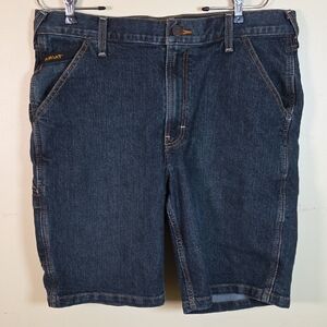 Ariat - Mens Relaxed , Straight Rebar Carpenter Jean shorts M-4 NWOT Size 34